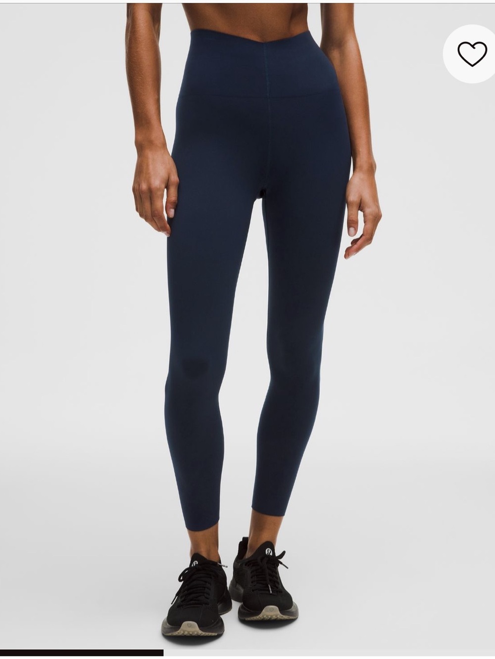 Lululemon Glow Up™ Super-High-Rise Tight 25” True Navy Size 8